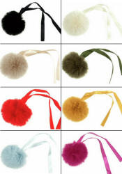 Faux Fur 6cm Pompoms