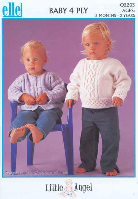 babies and toddlers pullover and cardigan