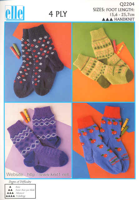 patterned Socks