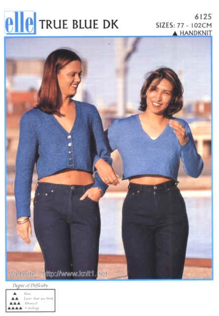 Ladies Pullover and Cardigan