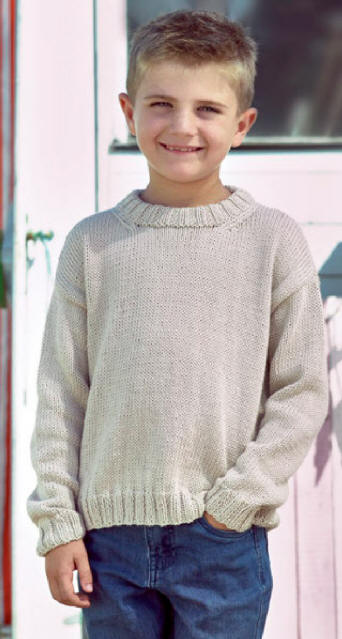 Plain Sweater - Colour shown is shade IC01