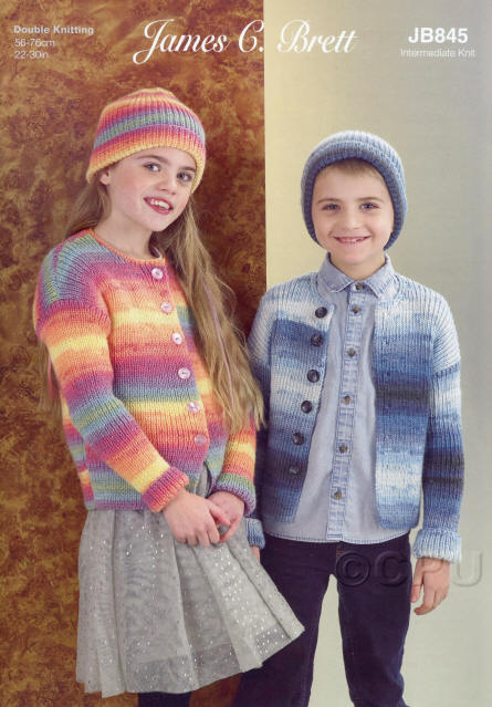 Childrens Cardigan and Hat