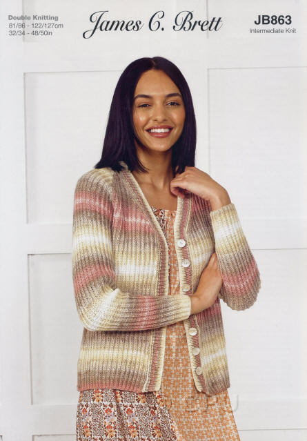 Ladies Cardigan with long sleeves