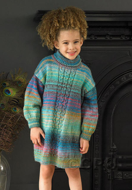 Childs Dress in EM06 (Happy) 