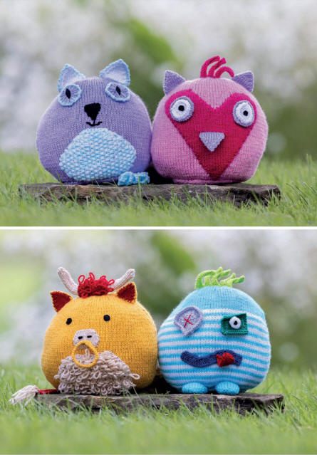 Curious Creatures in lots of bright colours