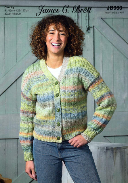 Ladies knitted Cardigan in shade MC124