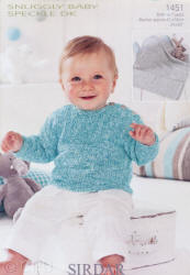 Sirdar Snuggly Speckle Double Knit Patterns