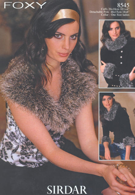 Colours shown are shades 431 - Chinchilla and 433 - Mink