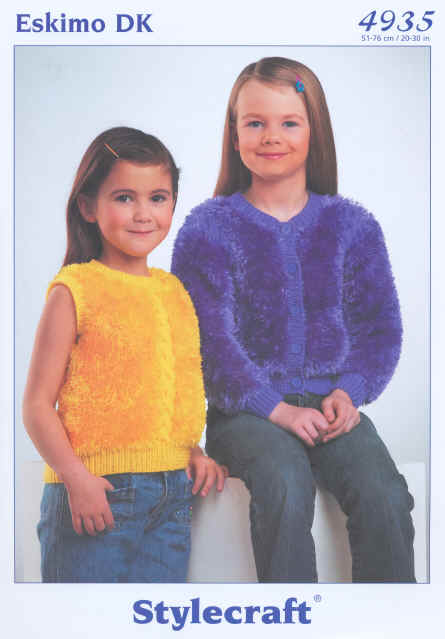 Childrens Top and Cardigan