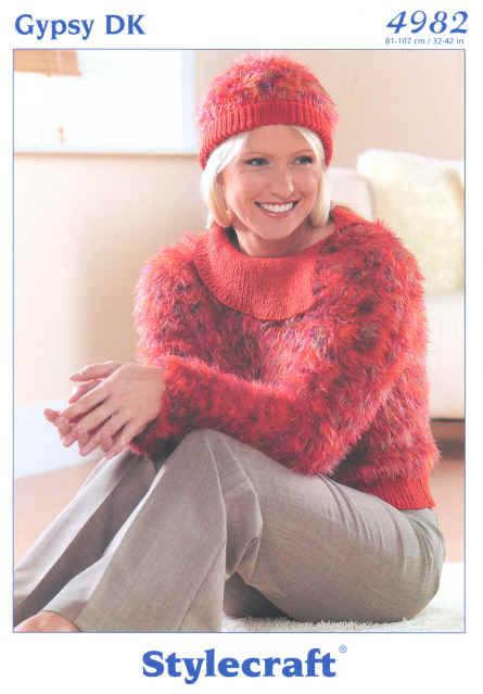 Ladies Sweater and Hat