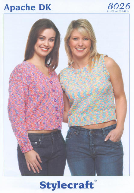 Ladies Cardigan and Top