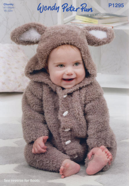 Knitted Bunny Onesie 